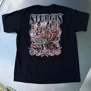Black Sturgis Motorcycle Rally 2011 cotton t-shirt